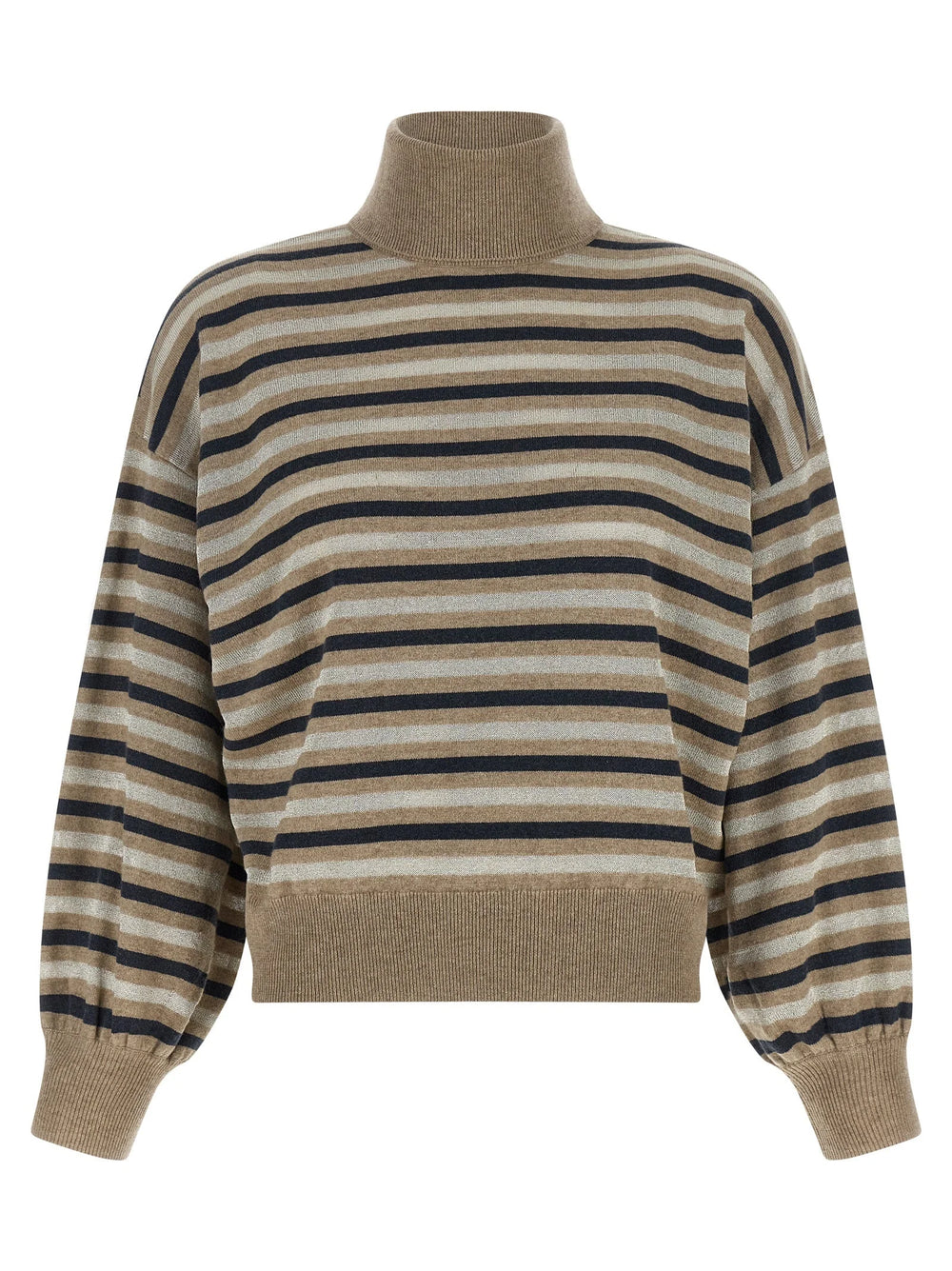 Brunello Cucinelli Multicolor Virgin Wool Cardigan