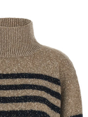 Brunello Cucinelli Multicolor Wool Cardigan
