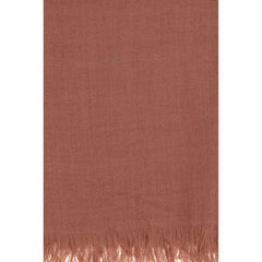 Brunello Cucinelli Orange Cashmere Foulard