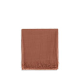 Brunello Cucinelli Orange Cashmere Foulard