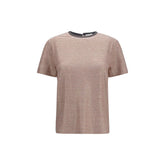 Brunello Cucinelli Orange Linen T-Shirt - XL