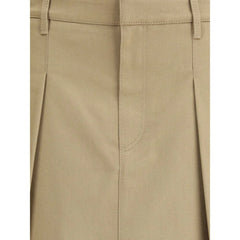 Brunello Cucinelli Pleated cotton short Skirt