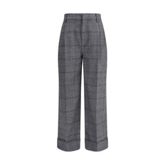 Brunello Cucinelli Prince of Wales patterned Pants - IT38 | S