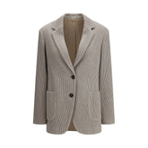 Brunello Cucinelli Ribbed deisgn lurex Jacket - IT40 | M - Sport Jackets