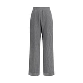 Brunello Cucinelli Ribbed lurex Pants - L