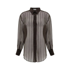 Brunello Cucinelli Silk Shirt - L