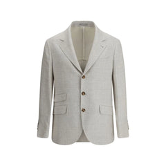 Brunello Cucinelli Single-breasted check Blazer - Sport Jackets