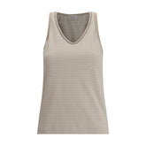 Brunello Cucinelli Striped Tank Top - Tank Tops