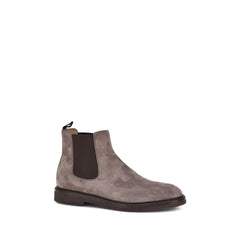 Brunello Cucinelli Suede Ankle Boots - Boots