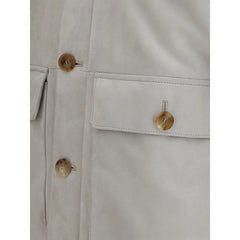 Brunello Cucinelli Suede Jacket - Coats & Jackets