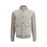Brunello Cucinelli Suede Jacket - Coats & Jackets