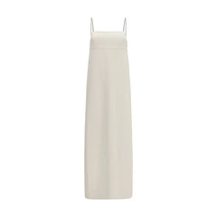 Brunello Cucinelli White Acetate Casual Dress - M