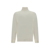 Brunello Cucinelli White Cashmere Cashmere Sweater - IT52 | XL