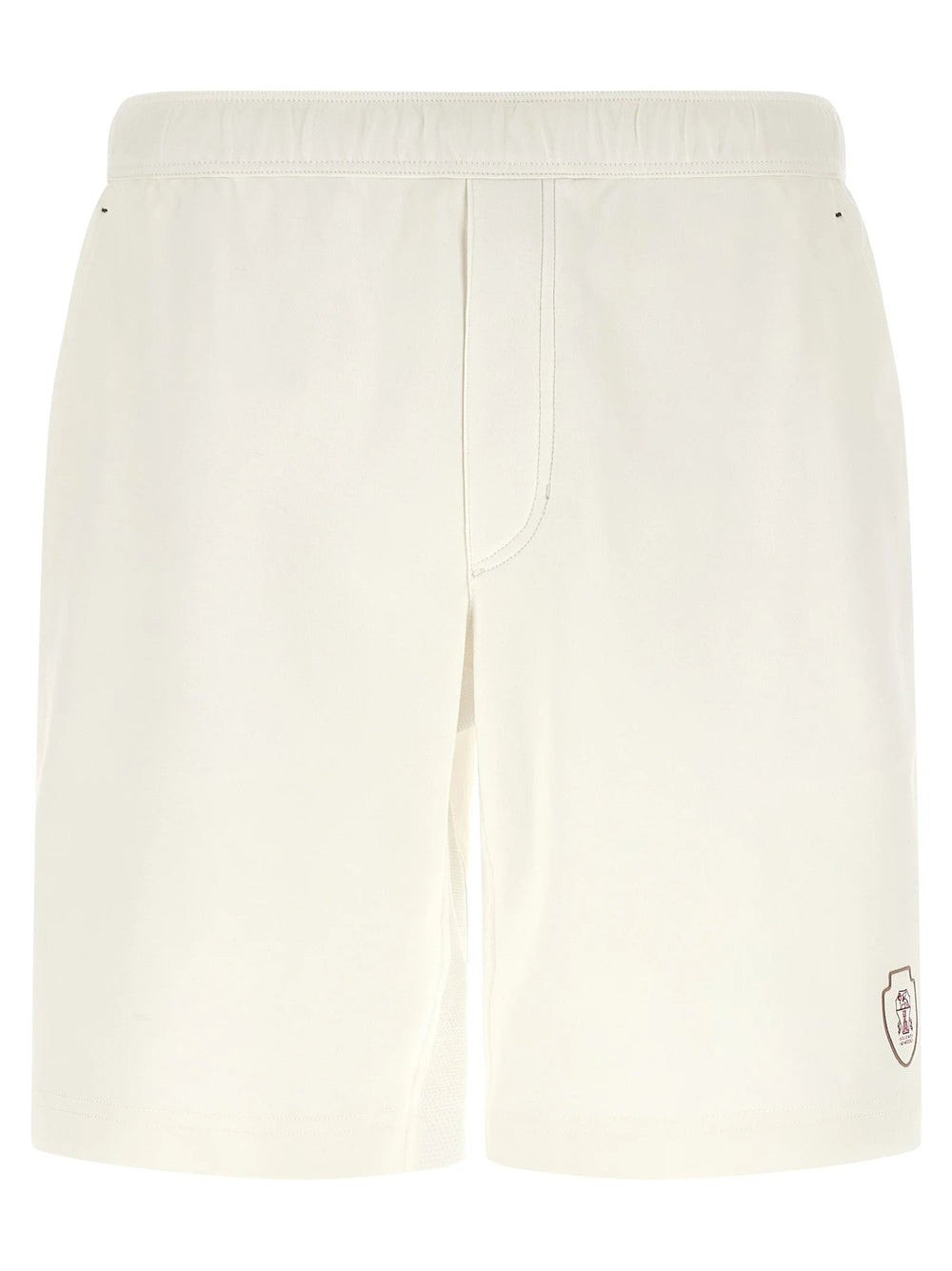 Brunello Cucinelli White Cotton Bermuda Shorts - XXL