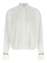 Brunello Cucinelli White Cotton Blouse