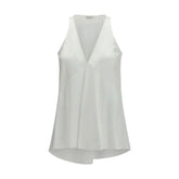 Brunello Cucinelli White Cotton Blouse