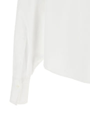 Brunello Cucinelli White Cotton Blouse