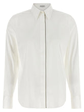 Brunello Cucinelli White Cotton Blouse