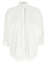 Brunello Cucinelli White Cotton Blouse - XS