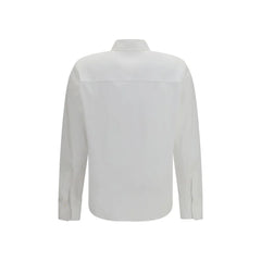 Brunello Cucinelli White Cotton Dress Shirt