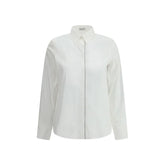 Brunello Cucinelli White Cotton Dress Shirt - S