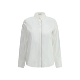 Brunello Cucinelli White Cotton Dress Shirt - S