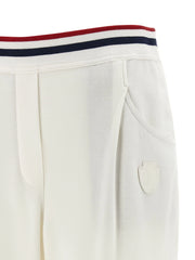Brunello Cucinelli White Cotton Joggers (Workout Pants)