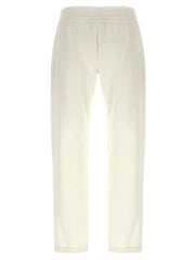 Brunello Cucinelli White Cotton Joggers (Workout Pants)