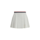 Brunello Cucinelli White Cotton Mini Skirt