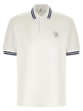 Brunello Cucinelli White Cotton Polo Shirt - S