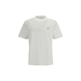 Brunello Cucinelli White Cotton T-Shirt