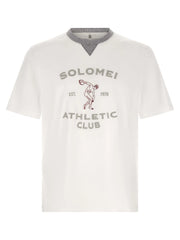 Brunello Cucinelli White Cotton T-Shirt