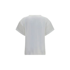 T-shirt de algodão branco Brunello Cucinelli - M