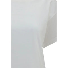 T-shirt de algodão branco Brunello Cucinelli - M