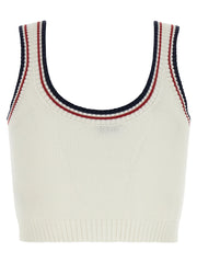 Brunello Cucinelli White Cotton Top