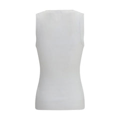 Brunello Cucinelli White Cotton Top - L