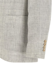 Brunello Cucinelli White Linen Blazer
