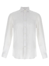 Brunello Cucinelli White Linen Blouse