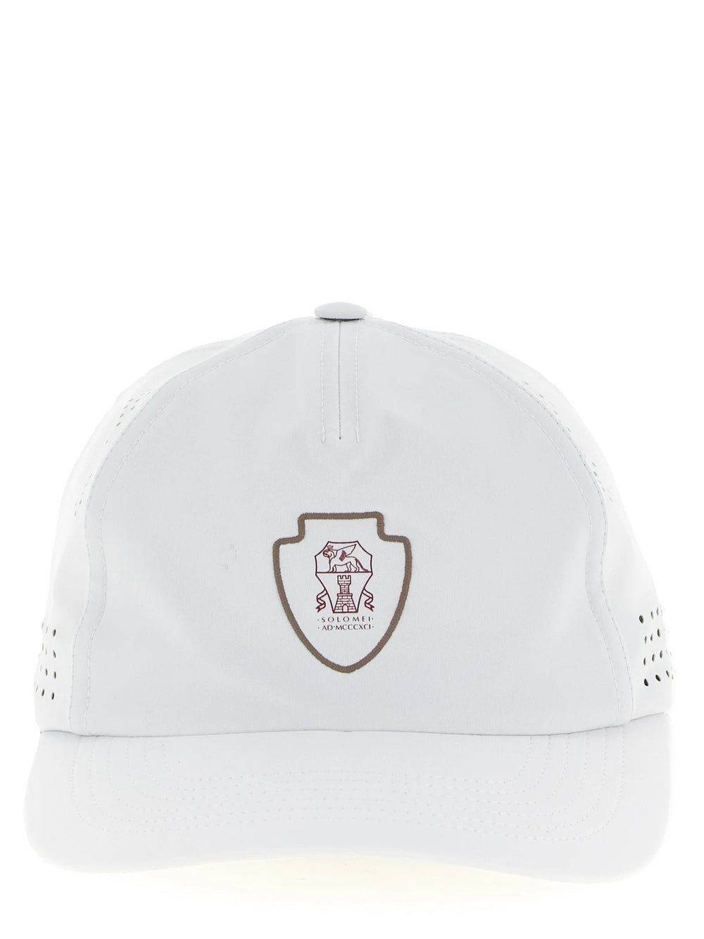 Brunello Cucinelli White Nylon Cap (Baseball Hat) - S