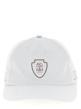Brunello Cucinelli White Nylon Cap (Baseball Hat) - S