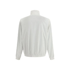 Brunello Cucinelli White Polyamide Full-Length Jacket