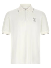 Brunello Cucinelli White Polyamide Polo Shirt - S