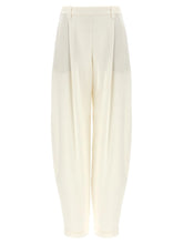 Brunello Cucinelli White Silk Casual Pants - IT40
