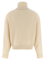Brunello Cucinelli White Virgin Wool Cardigan