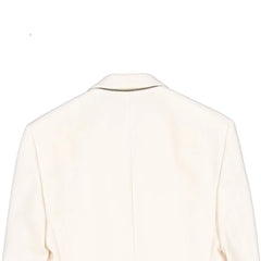 Brunello Cucinelli White Viscose Blazer