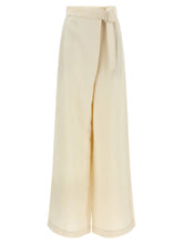 Brunello Cucinelli White Viscose Casual Pants - IT42