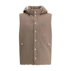 Brunello Cucinelli Wool Down Vest - Vests