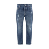 Brunello Cucinelli Worn-out Jeans