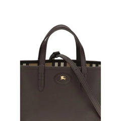 Burberry Beige Calf Leather Bos Taurus Shoulder Bag
