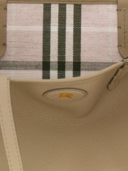 Burberry Beige Calfskin Tote Bag